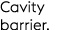 Cavity barrier.